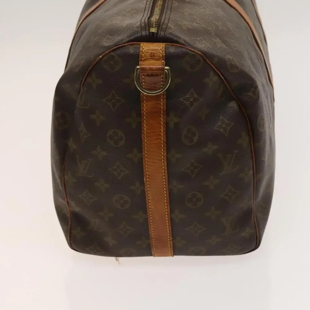 LOUIS VUITTON Monogram Keepall Bandouliere 50 Boston Bag M41416